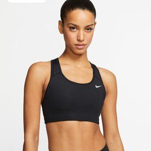 Nike swoosh sports bra